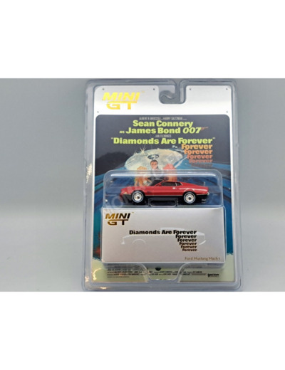 Mini GT 00905 - Ford Mustang Mach 1 1971 James Bond Les Diamants Sont éternels - 1/64