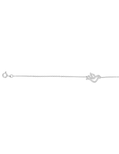 Bracelet en Argent 925 - COLOMBE STRASS
