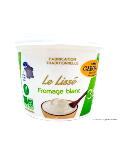 Le Lissé Fromage Blanc 3% Bio 500g