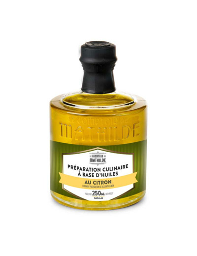 Préparation Culinaire à Base d'Huiles au Citron - 250 ML