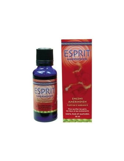 PARFUM D'AMBIANCE ESPRIT AMERINDIEN 30 ML ENCENS LIQUIDE