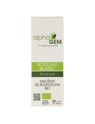 Bourgeon Bouleau Blanc Bio 50 ml