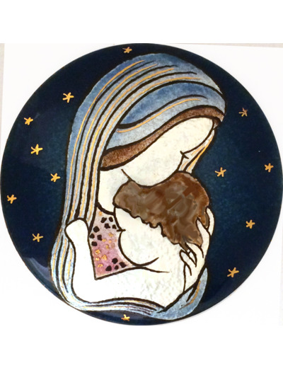 Maris stella D7,3cm - EMAUX DU LIBAN
