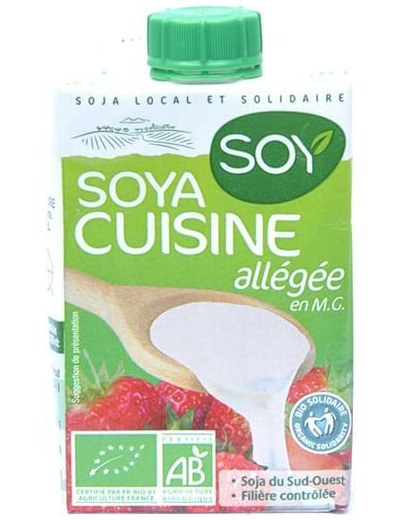 CUISINE SOJA ALLEGEE 20CL Soy