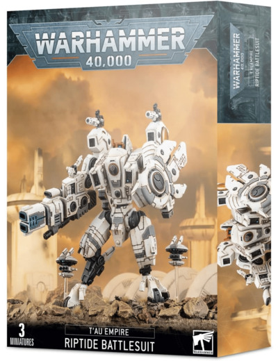 T'au Empire : Exo-armure XV104 Riptide