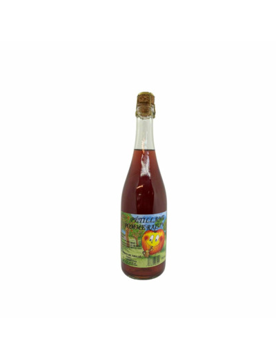 Jus de pomme pétillant raisin 75 cl