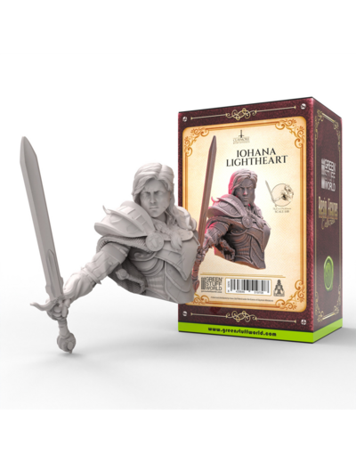 CLAYMORE MINIATURES - Iohana Lightheart - buste à peindre