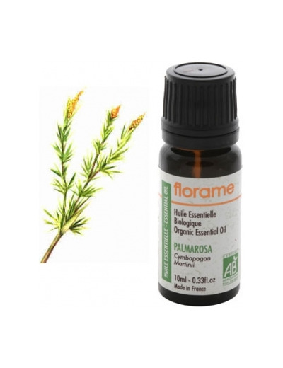 Huile essentielle bio Palmarosa 10ml