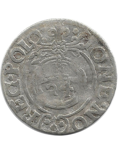 POLOGNE - SIGISMUND III 3 POLKER argent 1620 0gr96 TB+