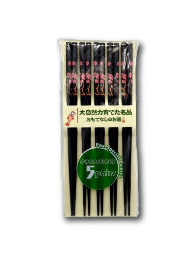 Kit de 5 Baguettes style Japonais Fleur