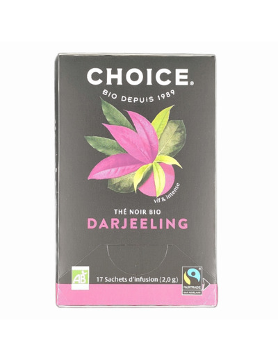 Thé Noir Darjeeling x17 Bio
