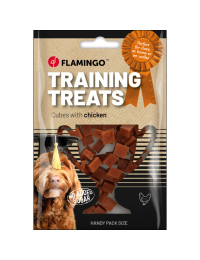 Friandises cubes de poulet 60g