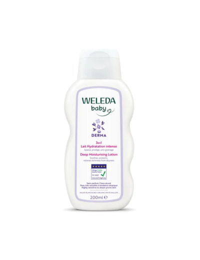 Lait corporel bébé sans parfum 200ml