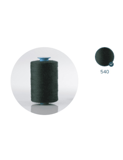 ZX 35 - 540 BOUTEILLE FIL À COUDRE 100% POLYESTER TRÈS RÉSISTANT bobine 500m