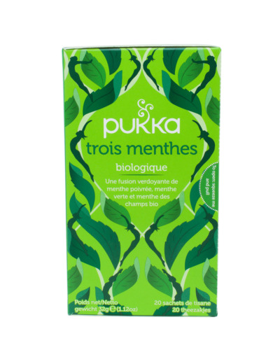 Infusion 3 Menthes Bio 20 Sachets