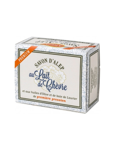 Savon d'Alep premium au lait de chèvre 125g