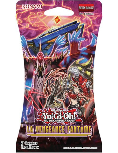Yu-Gi-Oh! Booster Vengeance Fantôme - 7 cartes - Édition française