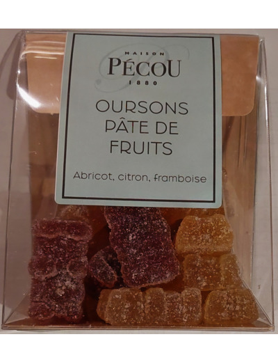 Oursons Pâte de Fruits