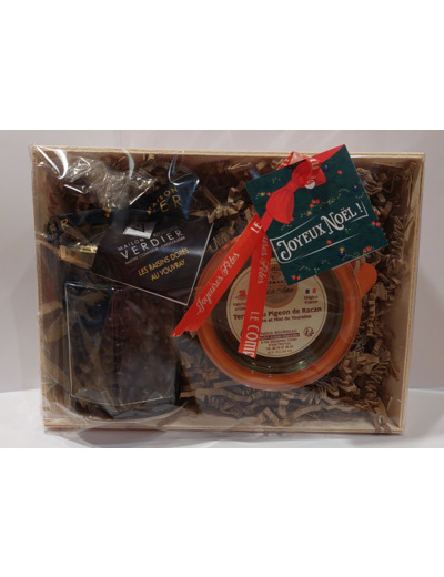 Coffret Touraine Pigeon et Raisins Vouvray