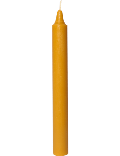Bougie teintée masse - OCRE D2,1 x Ht20cm
