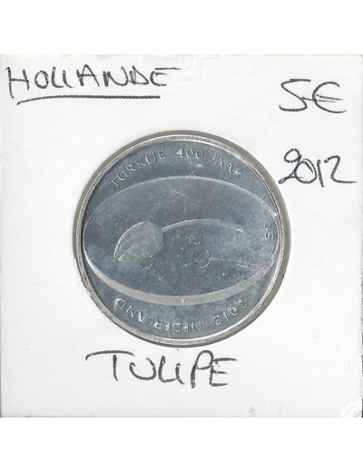 HOLLANDE (PAYS-BAS) 2012 5 EURO TULIPE SUP