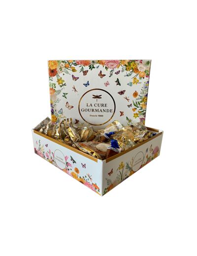 COFFRET CARTON CARRE-ASSORTIMENT CONFISERIES