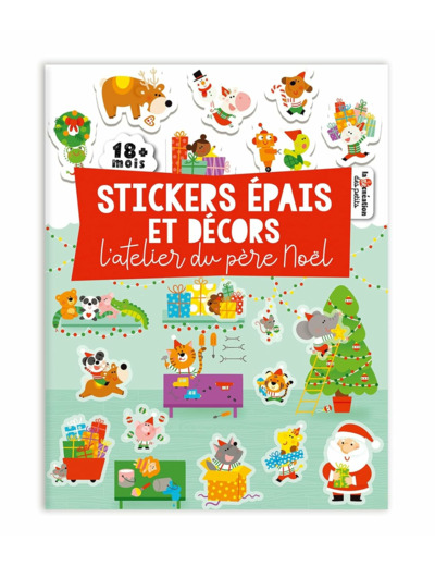 STICKERS EPAIS ET DECORS - L'ATELIER DU PERE NOEL