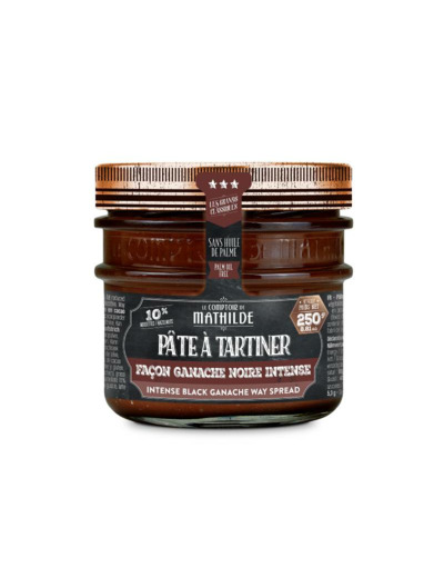 Pâte à tartiner Facon Ganache Noire Intense 250G