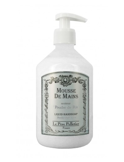 SAVON LIQUIDE - MOUSSE DE MAIN PARFUM POUDRE DE RIZ