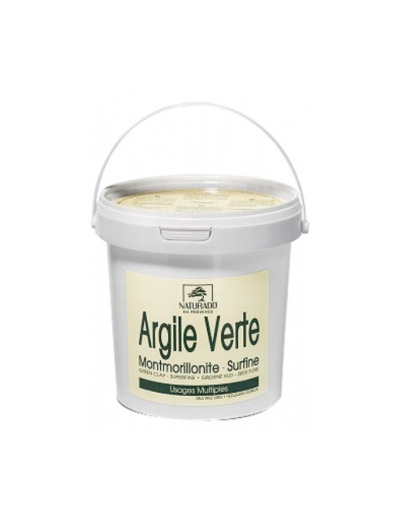 Argile surfine verte Montmorillonite 1kg