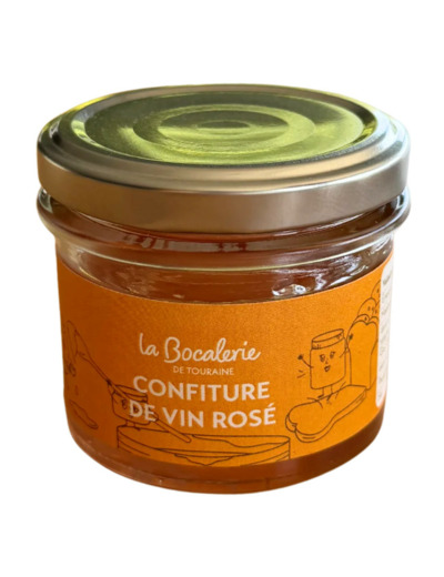 Confiture de vin rosé