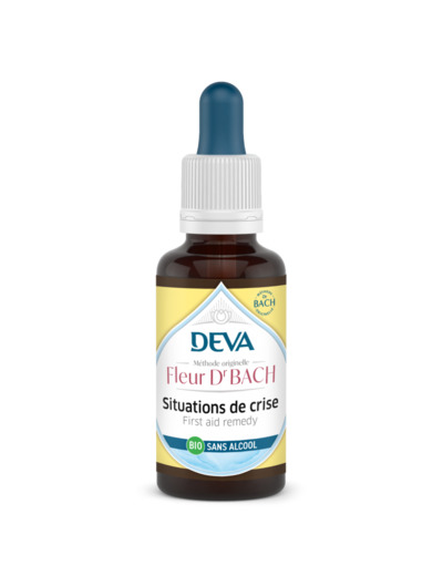 Elixir sans alcool-Situation de crise-30ml-Deva