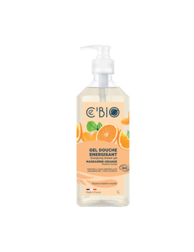 Gel douche énergisant Mandarine Orange 1L