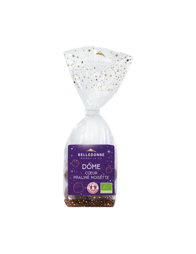 Dôme Coeur praliné noisette 120g