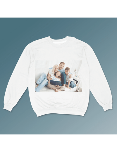 Sweat personnalisé : ajoutez une photo, un texte…