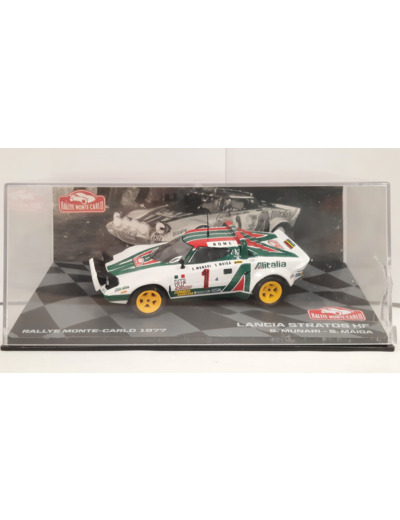 LANCIA STRATOS HF 1977 RALLYE DE MONTE-CARLO 1/43 BOITE D'ORGINE