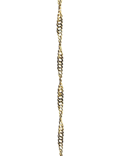 Collier 45cm en Plaqué Or - SINGAPOUR