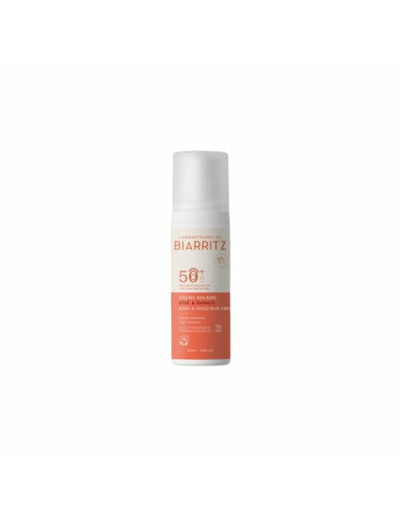 Crème Solaire Bébé et Enfant SPF50+ 100ml – Laboratoires de Biarritz