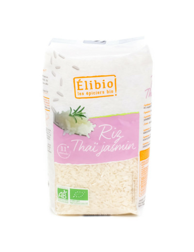 Riz Thaï Blanc au Jasmin Bio 1kg