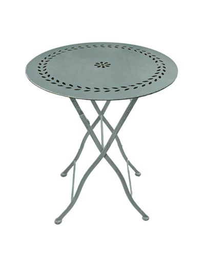 Table de jardin fer 60x60x72cm