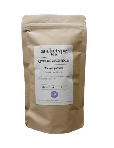 Thé noir parfumé-Rêveries Orientales-100g-Archetype Tea