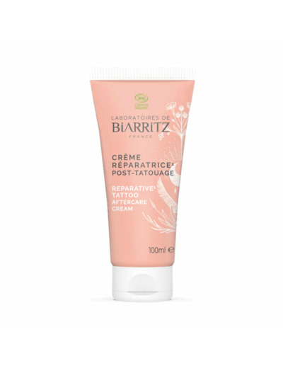 Crème réparatrice post-Tatouage Bio-100ml-Laboratoires de Biarritz