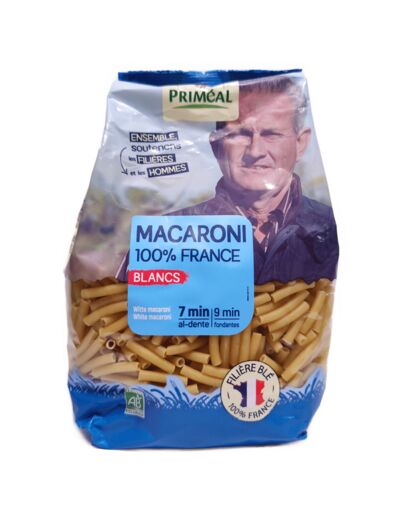 Macaroni Blancs Bio 500g