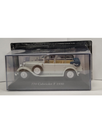 MERCEDES 770 CABRIOLET F 1930 1/43 BOITE D'ORIGINE