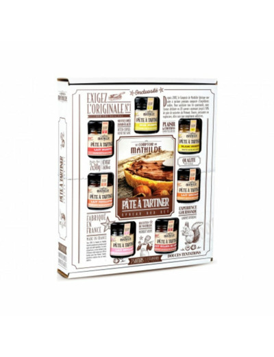 Coffret Semainier Pâtes à Tartiner