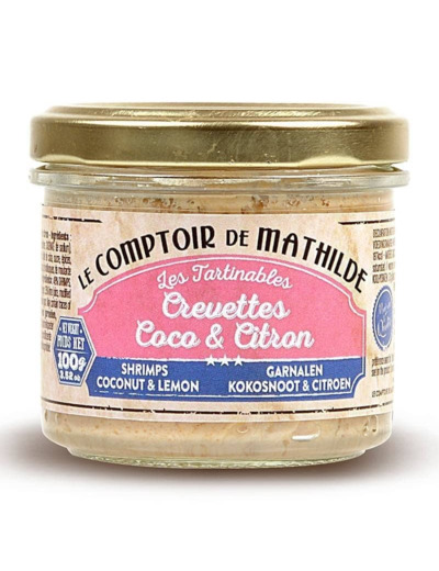 Crevettes Coco & Citron 100G