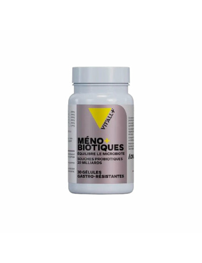 Méno+ Biotiques –Probiotiques & Vitamine B6 –Vit'all+