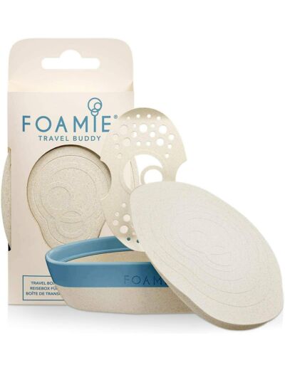 Foamie Porte savon Travel Buddy, porte savon pour la douche ou pour voyager, boîte à savon écologique pour vos shampoing solide, savon solide 100% vegan