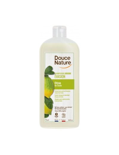 Shampoing douche évasion Citron de Sicile 1L