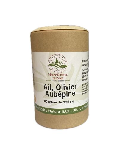 Ail Olivier Aubépine 60 gélules